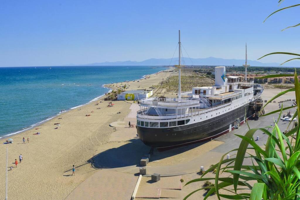A 500 M De La Plage, Tout Confort Avec Wifi Le Barcarès Extérieur photo